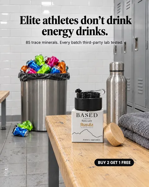Based Supplements spec ad: Elite athletes